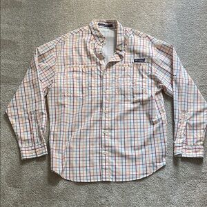 Columbia Men’s Sz L Super Tamiami longsleeve fishing shirt